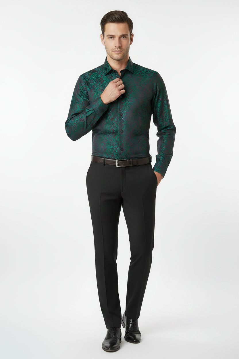 Men's Patterned Shirt in Multiple Colors